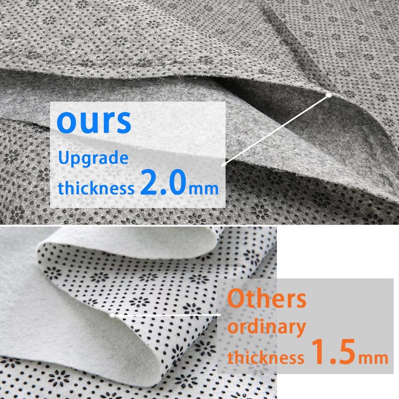 Yoquare 83""x59"" Primary Tufting Cloth with Marked Lines  70.9""x47.2"" Tufting Non-Slip Rug Backing Fabric  Large Monk Cloth Kit Rug Tufting Supplies Rug Making Supplies - Image 3